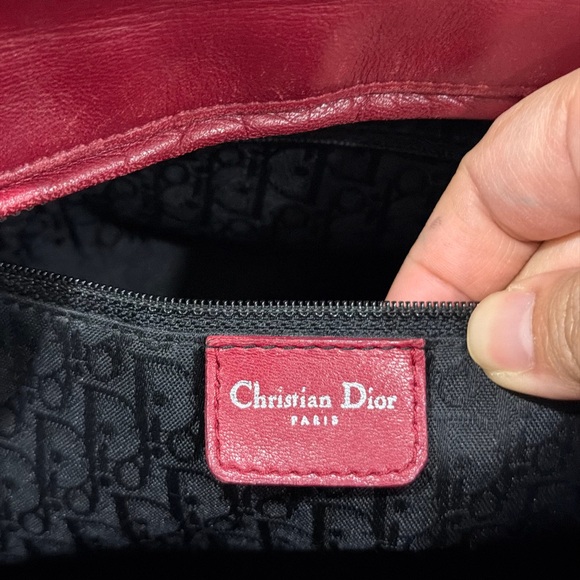Christian Dior Lady Dior Cannage Quilted Tote – Red - Picture 12 of 15